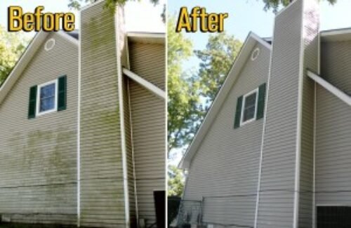 House Siding Pressure Washing